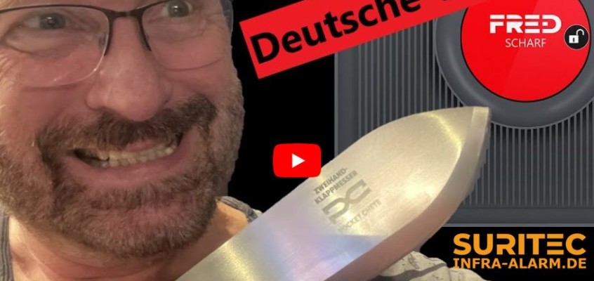 Jörg Sprave testet Fred Alarmanlage – Frühwarnsystem von Suritec