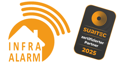 Infra Alarm Anlagen Suritec zertifizierter Partner