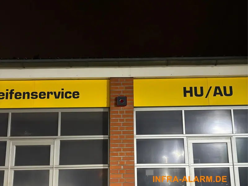 Suritec Frühwarnsystem Einbruchschutz für Reifenwerkstatt