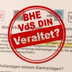 VdS BHE DIN- Veraltet zertifiziert - Infra Alarm Alarmanlagen Suritec Frühwarnsystem