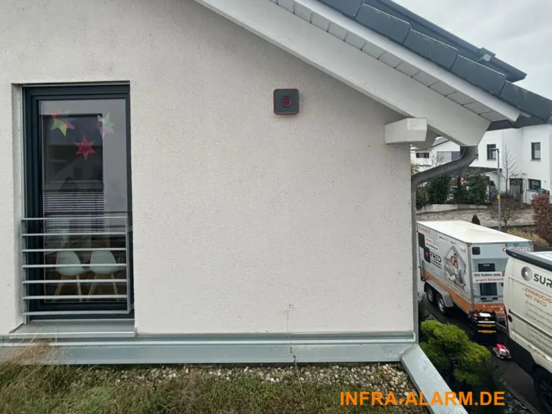 Haus Alarmanlage Suritec Frühwarnsystem Alarm4you Infra Alarm