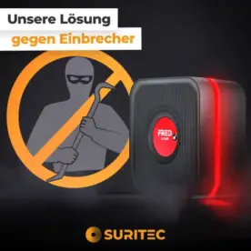 Infraschall Alarmanlagen Suritec Fred - Infra-Alarm