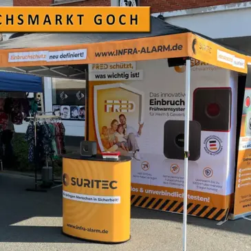 Alarmanlagen in Goch – Einbruchschutz auf dem Flachsmarkt in Goch