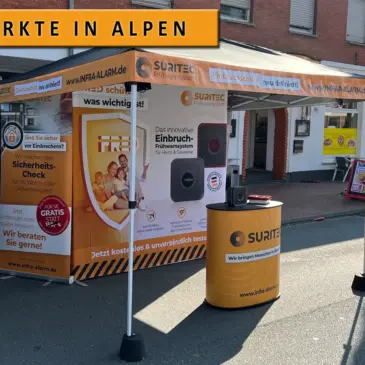 Alarmanlagen für Alpen – Beratung auf Märkten am Niederrhein