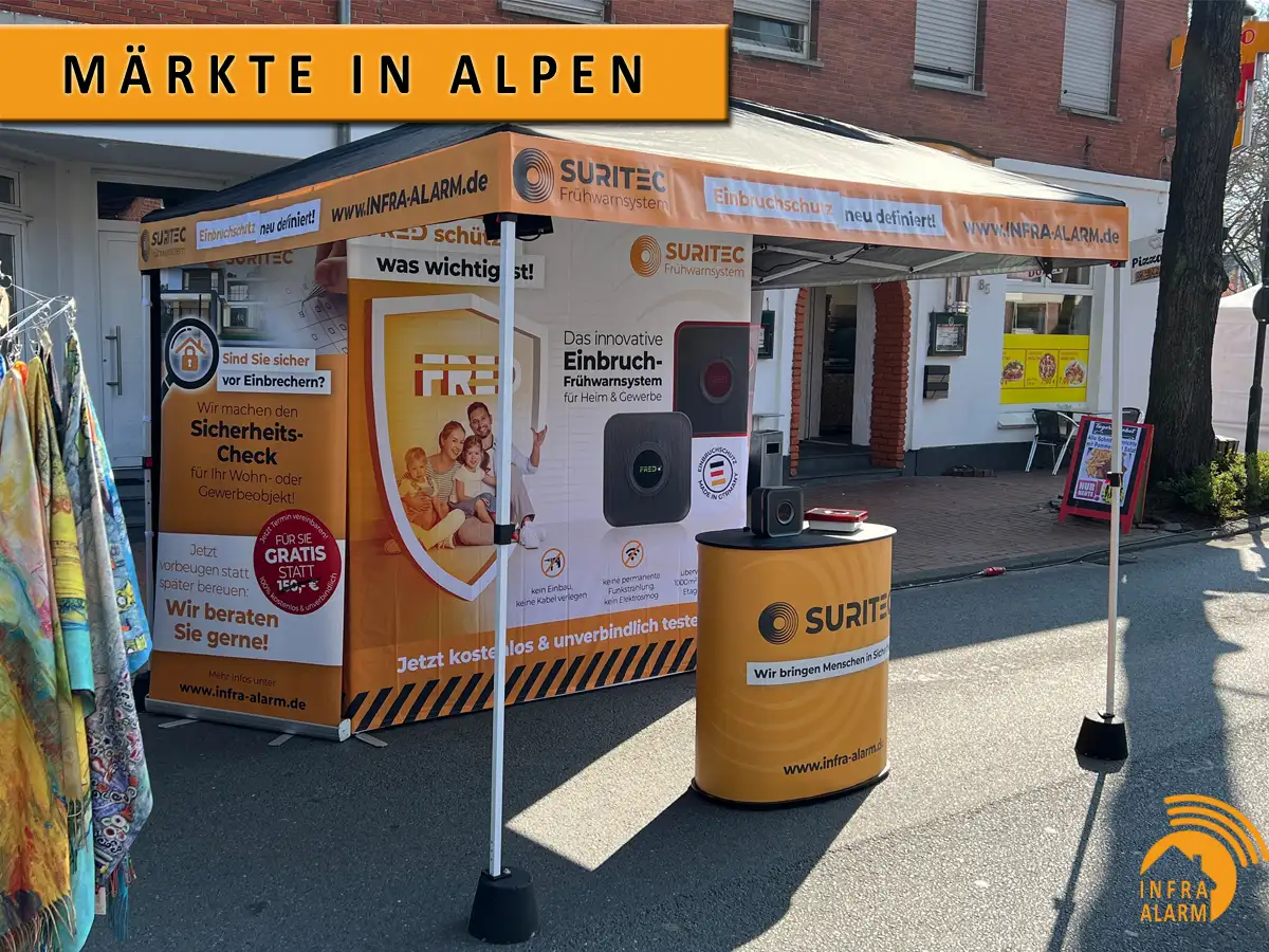 Alarmanlagen für Alpen – Beratung auf Märkten am Niederrhein