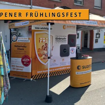 Alpener Frühlingsfest – Alarmanlagen für Alpen