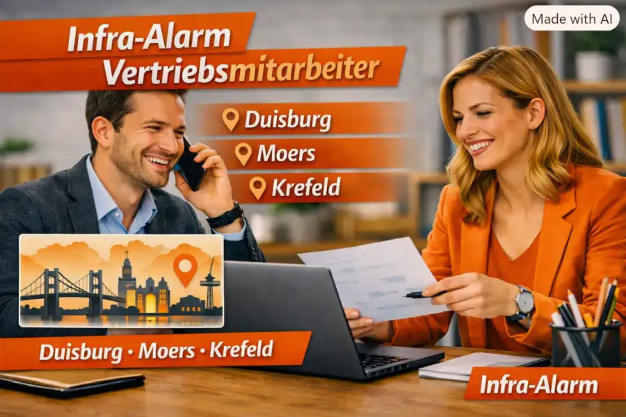 Vertriebspartner Vertriebsmitarbeiter (m-w-d) für Duisburg Moers Krefeld - Ruhrgebiet - NRW